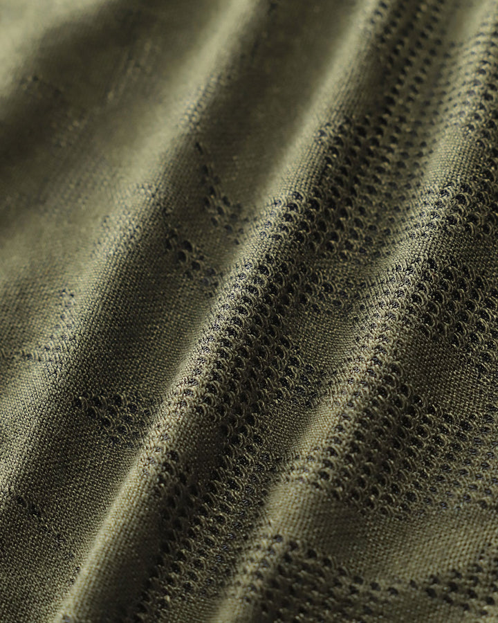 Conjunto de Bikini Jacquard Verde Ejército