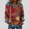 AULIORA | Sudadera Burdeos Tapisserie para Mujer Michèle