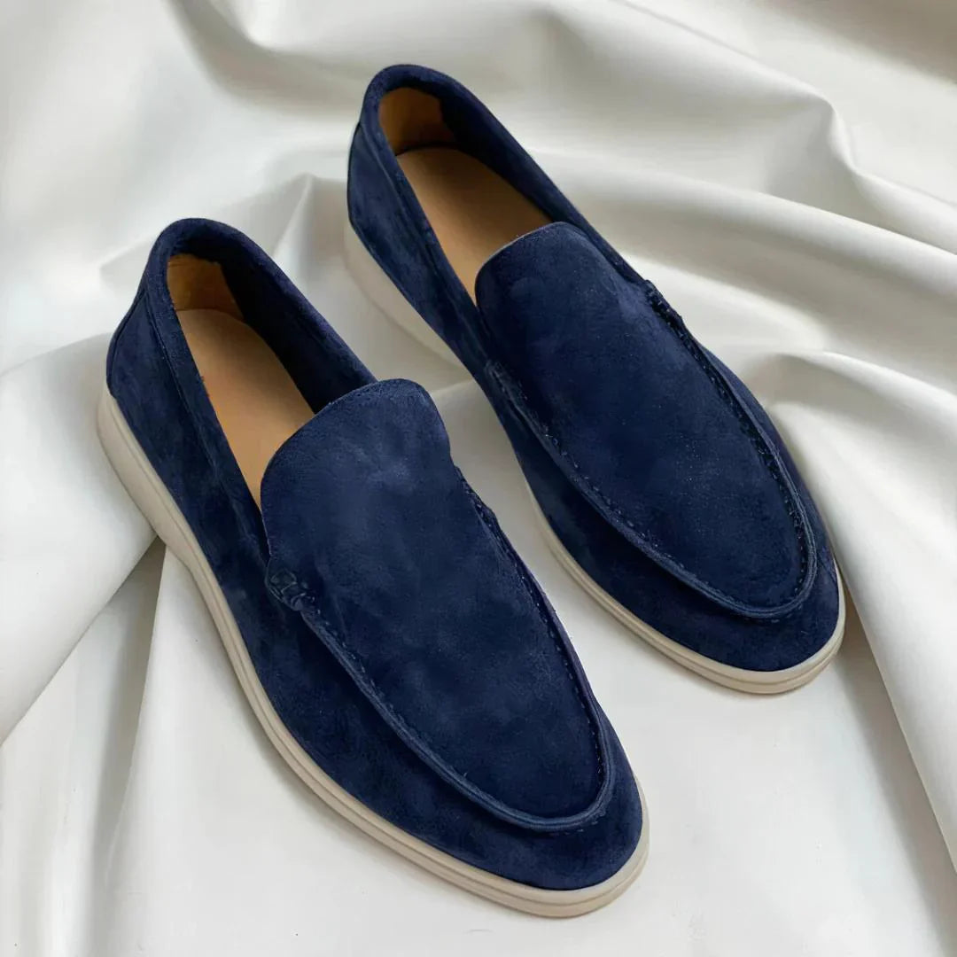 Mario | Elegantes mocasines de ante