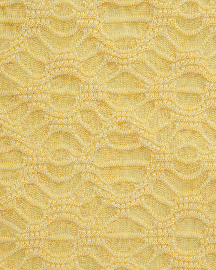 Conjunto de Bikini Texturizado Amarillo