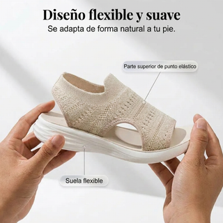 Elisa | Sandalias de Punto Transpirable