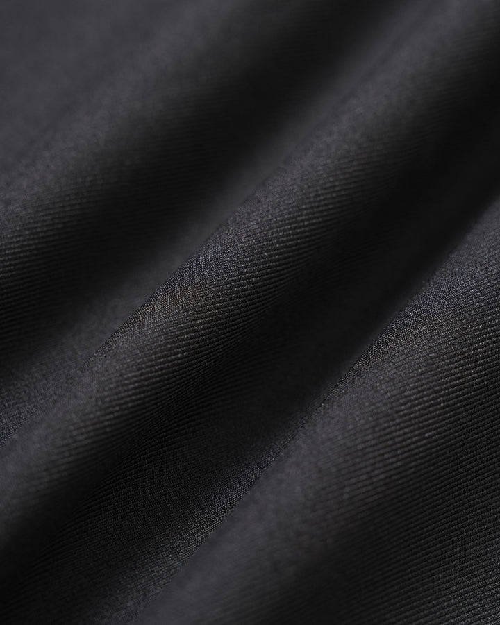 Vestido Midi A-Line Negro con Cinturón