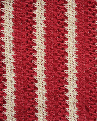 Conjunto de Bikini de O-Ring Rojo en Contraste