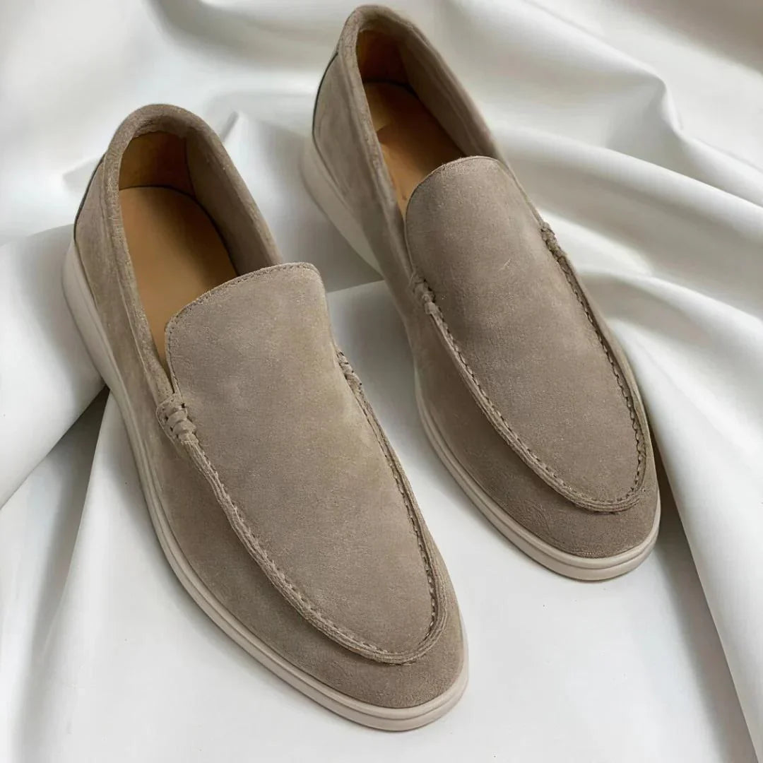 Mario | Elegantes mocasines de ante