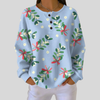AULIORA | Sudadera Texturizada de Muérdago y Berries para Mujer Élise