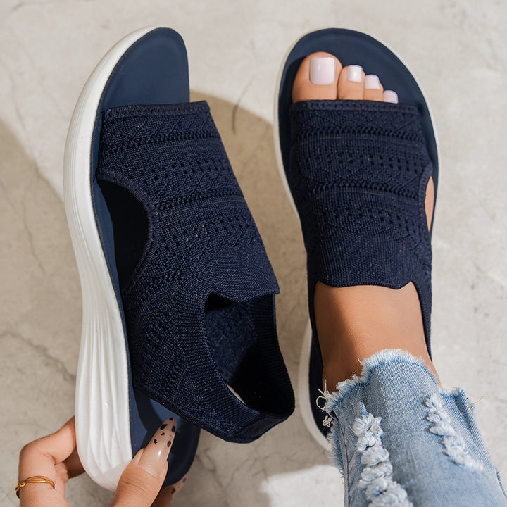 Elisa | Sandalias de Punto Transpirable