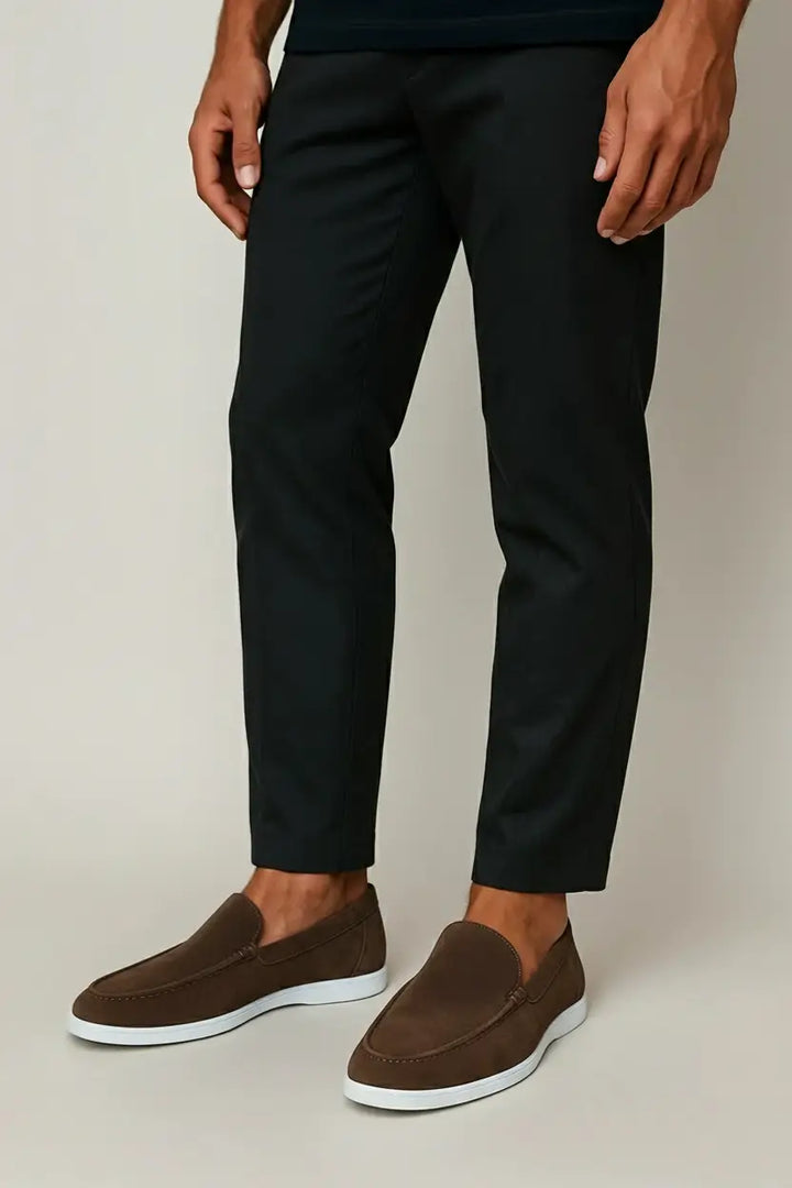 Mario | Elegantes mocasines de ante