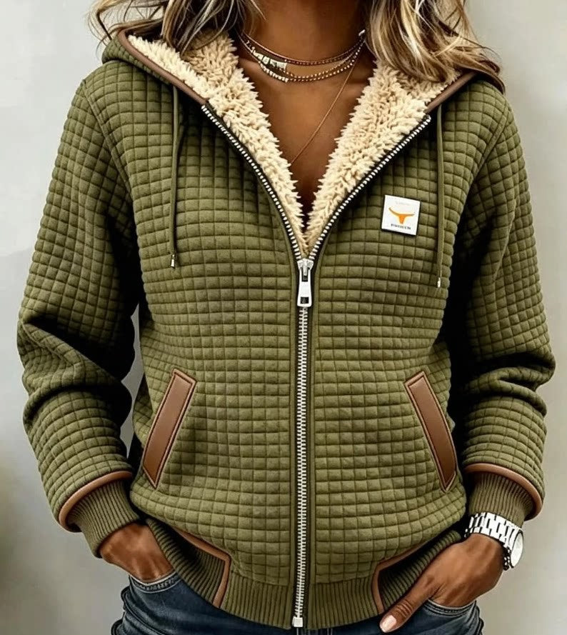 AULIORA | Chaqueta Acolchada con Capucha para Mujer - Modelo Camille