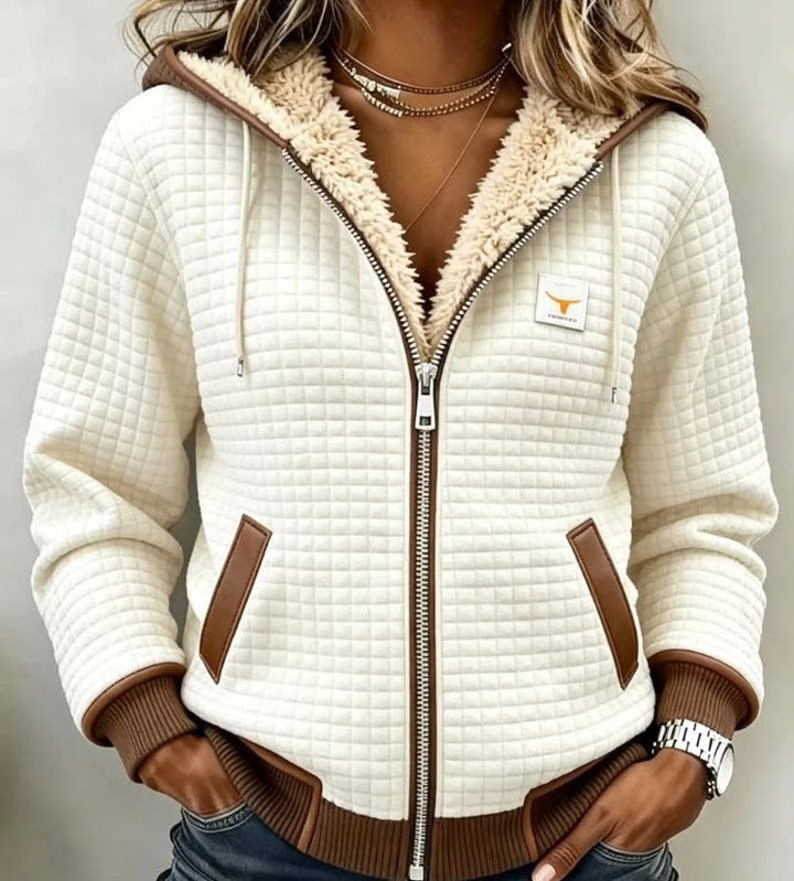 AULIORA | Chaqueta Acolchada con Capucha para Mujer - Modelo Camille