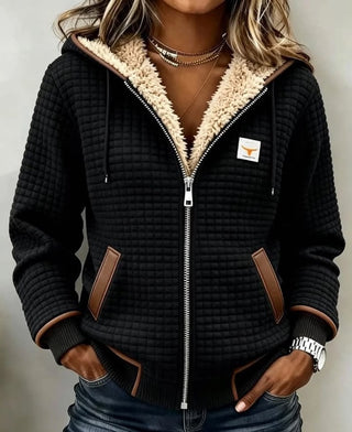AULIORA | Chaqueta Acolchada con Capucha para Mujer - Modelo Camille