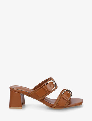 Julieta | Mules con Doble Hebilla