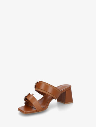 Julieta | Mules con Doble Hebilla