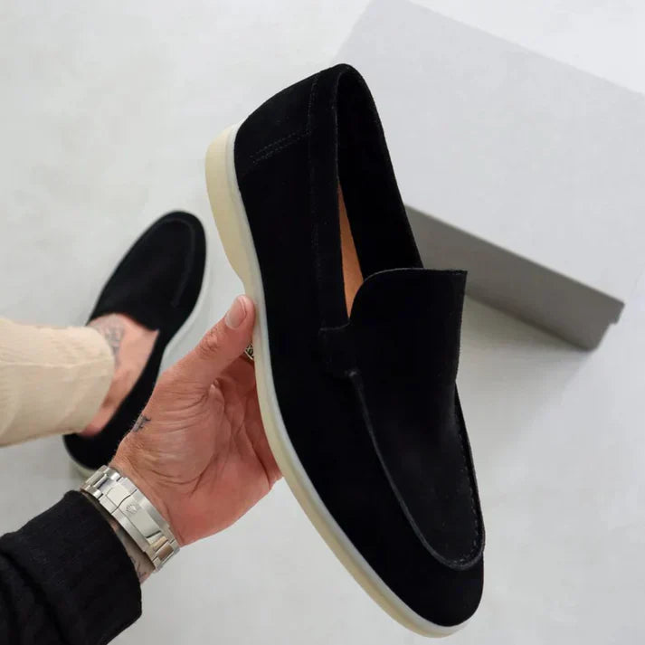 Sebas | Elegantes mocasines de ante