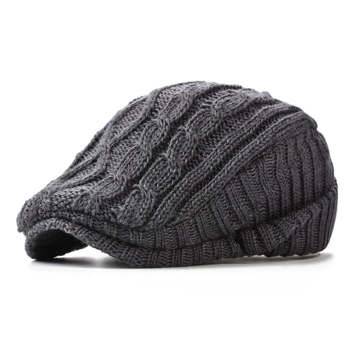 Auliora | Gorra de punto con motivo de trenzas