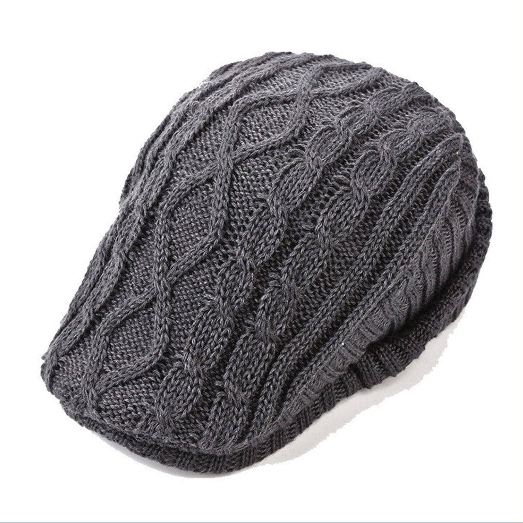 Auliora | Gorra de punto con motivo de trenzas