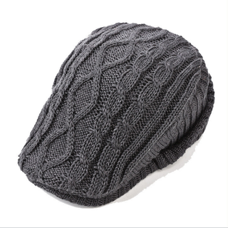 Auliora | Gorra de punto con motivo de trenzas