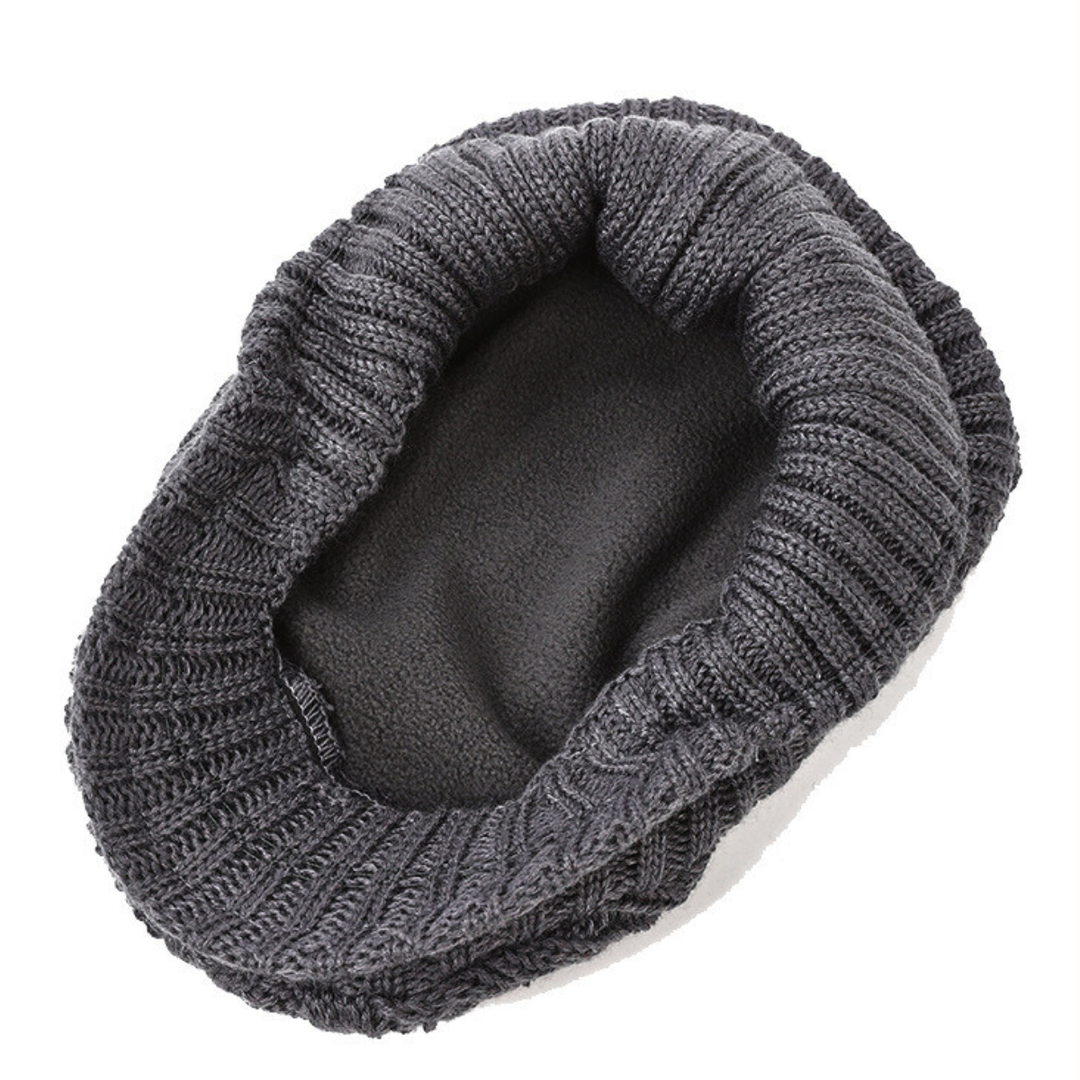 Auliora | Gorra de punto con motivo de trenzas