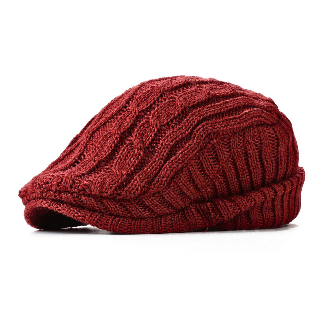 Auliora | Gorra de punto con motivo de trenzas