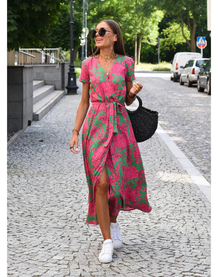 Bruna | Vestido Elegante con Escote en V