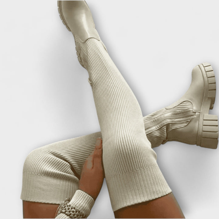 Lureva - Botas Overknee Elegantes