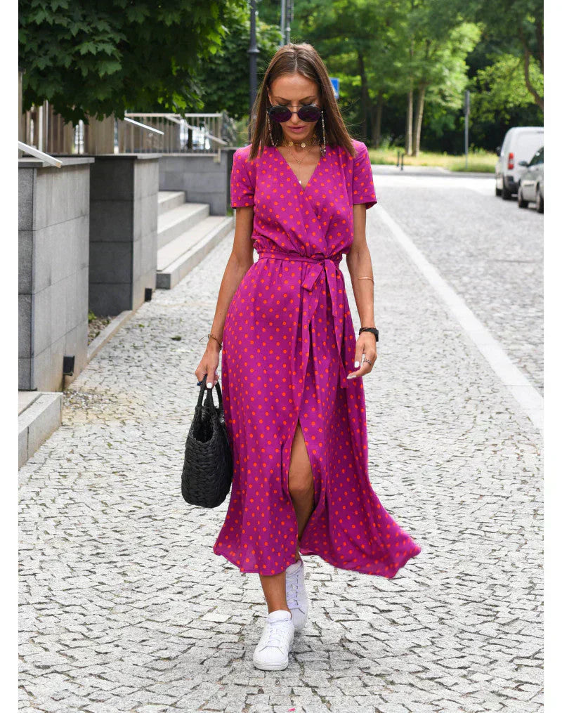 Bruna | Vestido Elegante con Escote en V