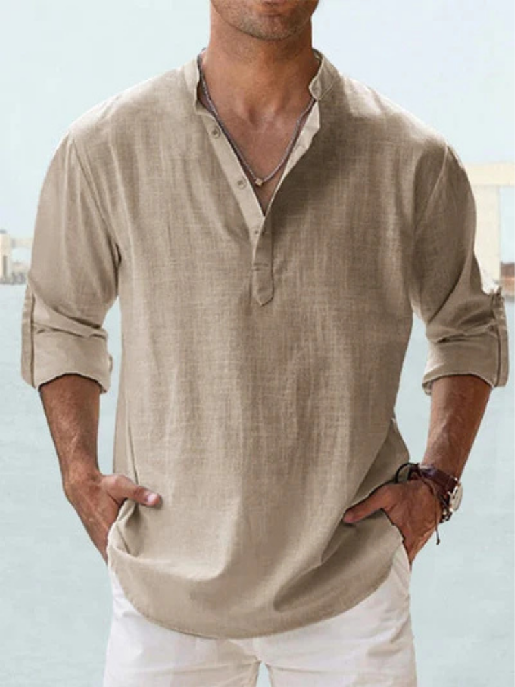 Hugo | Camisa transpirable de lino