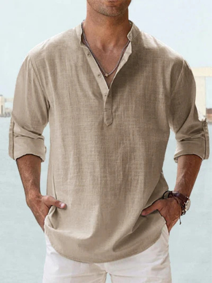 Hugo | Camisa transpirable de lino
