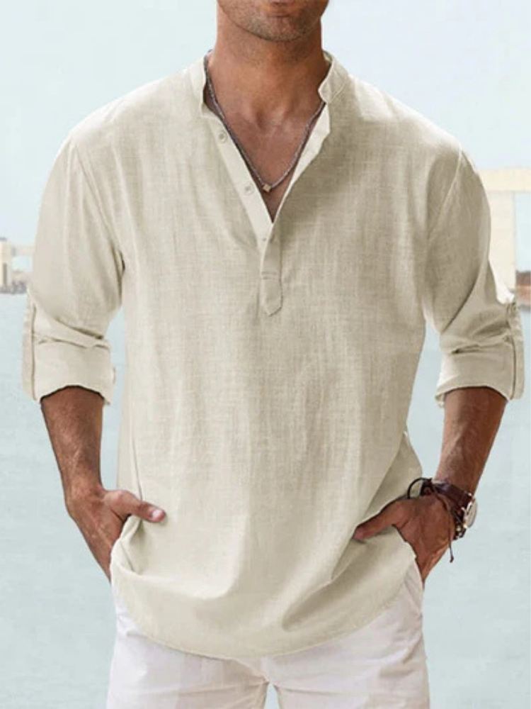 Hugo | Camisa transpirable de lino