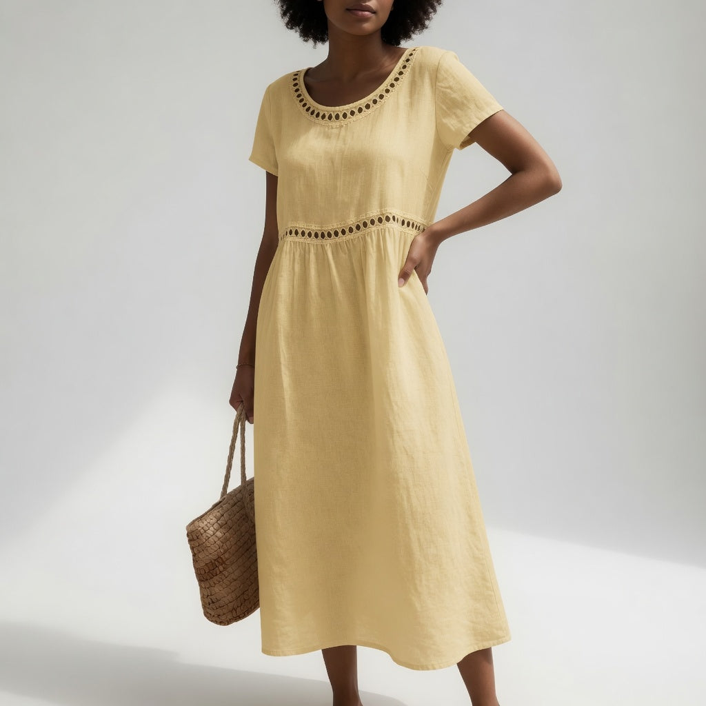 Leonor | Vestido bordado elegante