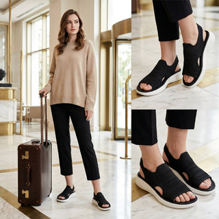 Elisa | Sandalias de Punto Transpirable