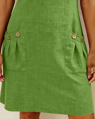 Jimena | Vestido de algodón con cremallera