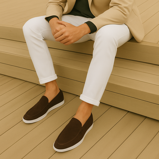 Luigi | Mocasines elegantes de ante
