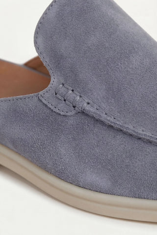 Mule de Yate de Ante Azul Bebé