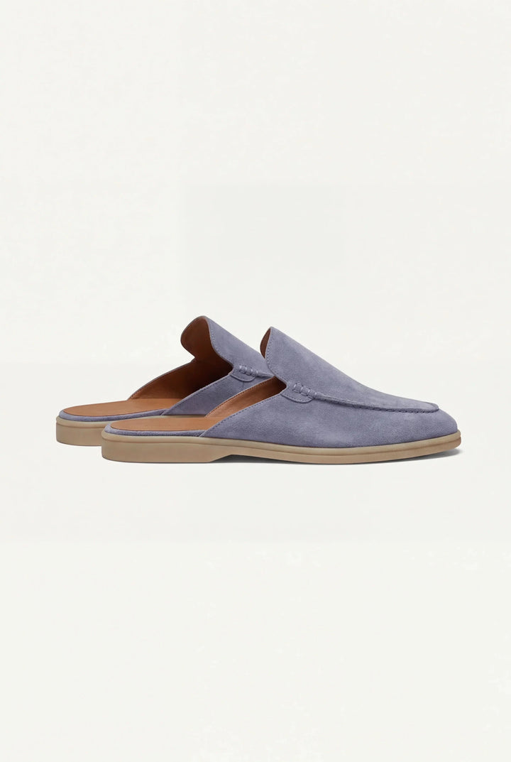 Mule de Yate de Ante Azul Bebé
