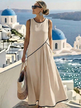 Lucía | Vestido de Verano a Rayas - Auliora
