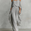 Isabela | Conjunto Fluido Gris