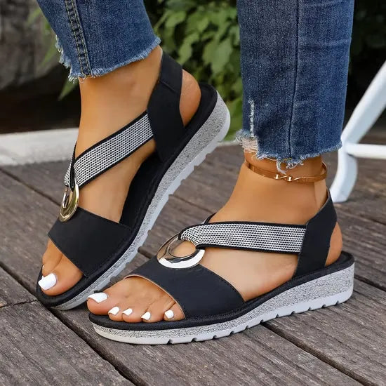 Isabella | Sandalias elegantes con soporte ajustado - Auliora