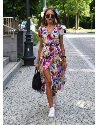 Bruna | Vestido Elegante con Escote en V