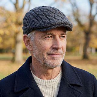 Auliora | Gorra de punto con motivo de trenzas