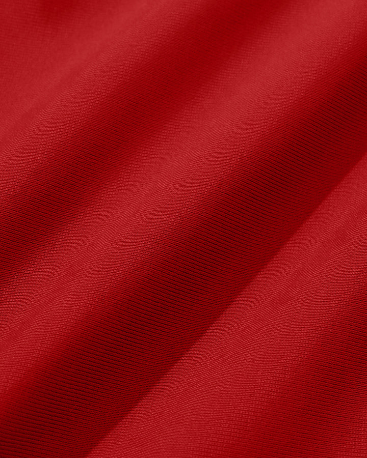 Conjunto de Bikini Triángulo Rojo con O-Ring