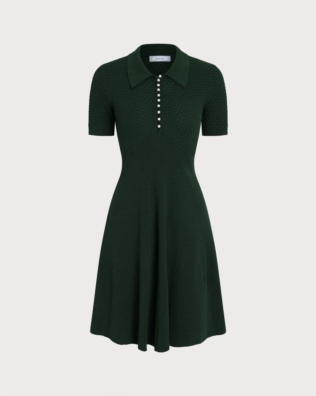 Vestido de Suéter Verde