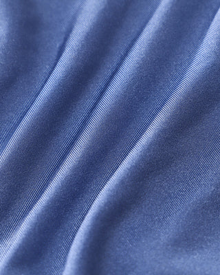 Conjunto de Bikini de Triángulo Azul de Alta Elasticidad