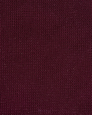 Conjunto de Bikini Triángulo Lurex Color Rojo Vino