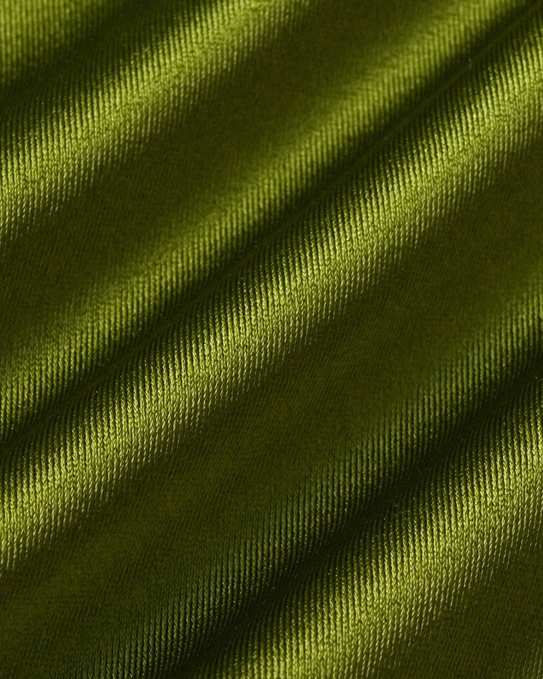 Conjunto de Bikini Triangular Verde Natural con Cintura Alta