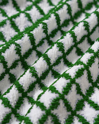 Conjunto de Bikini Triangular de Cuadro Verde