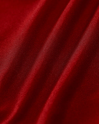 Conjunto de Bikini de Cintura Baja en Color Rojo