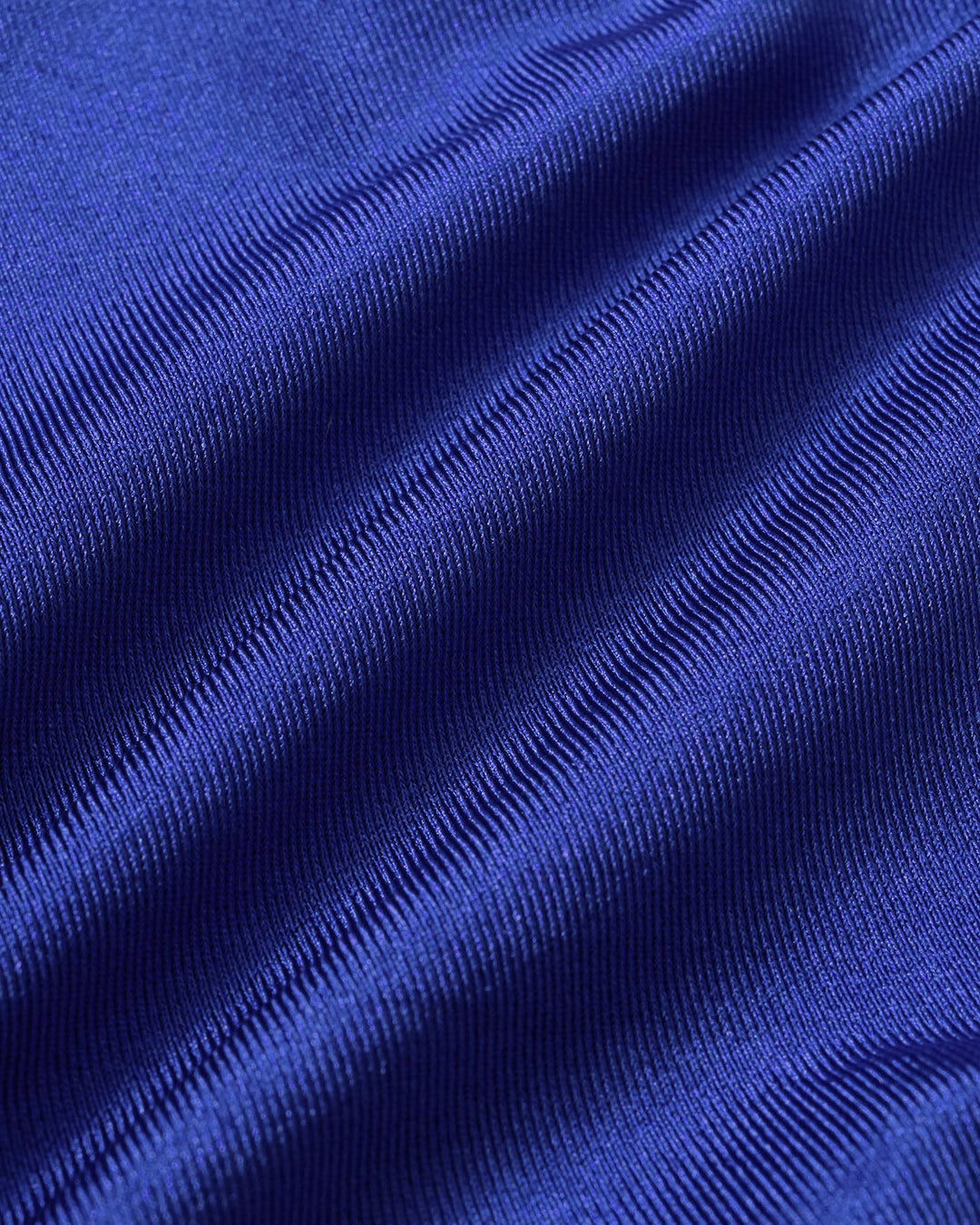Conjunto de Bikini Triangular Sólido Azul