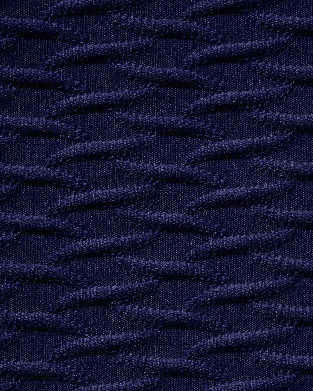 Conjunto de Bikini Triangular Texturizado Azul Real