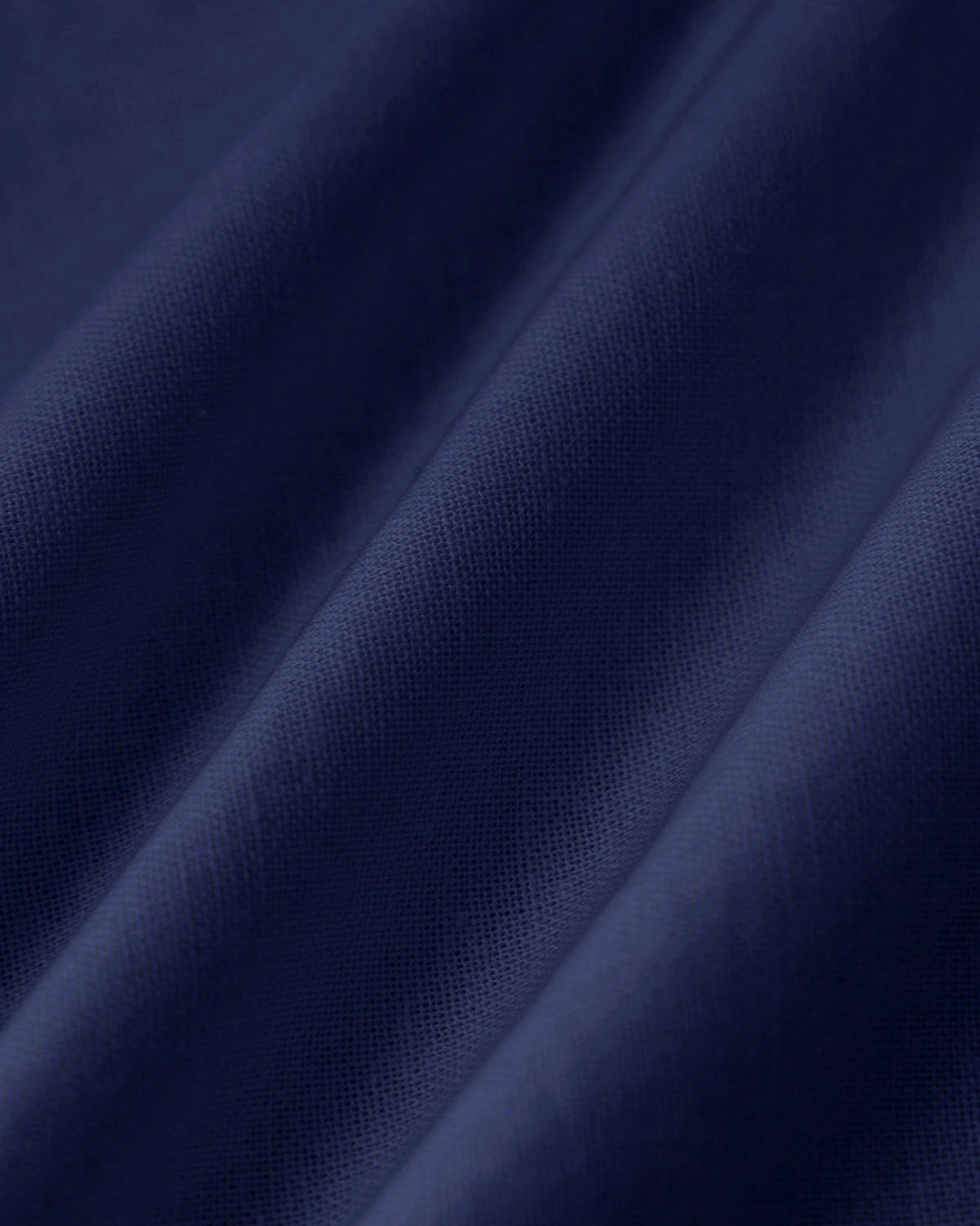 Blusa de Botones de Cuello Cuadrado en Azul Marino