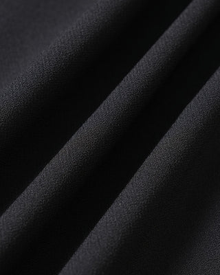 Falda Mini de Splicing con Lunares Negros